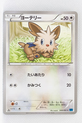 XY1 Collection X 049/060 Lillipup 1st Edition