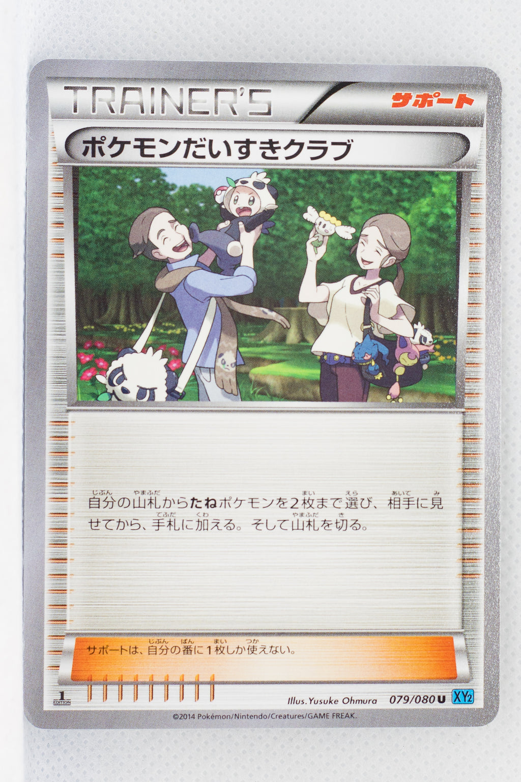 XY2 Wild Blaze 079/080 Pokémon Fan Club 1st Edition