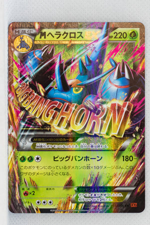 XY3 Rising Fist 005/096 Mega Heracross EX Holo 1st Edition