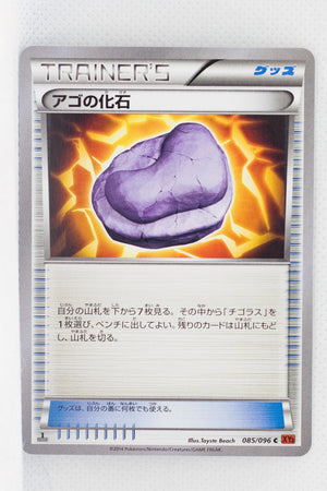 XY3 Rising Fist 085/096 Jaw Fossil 1st Edition