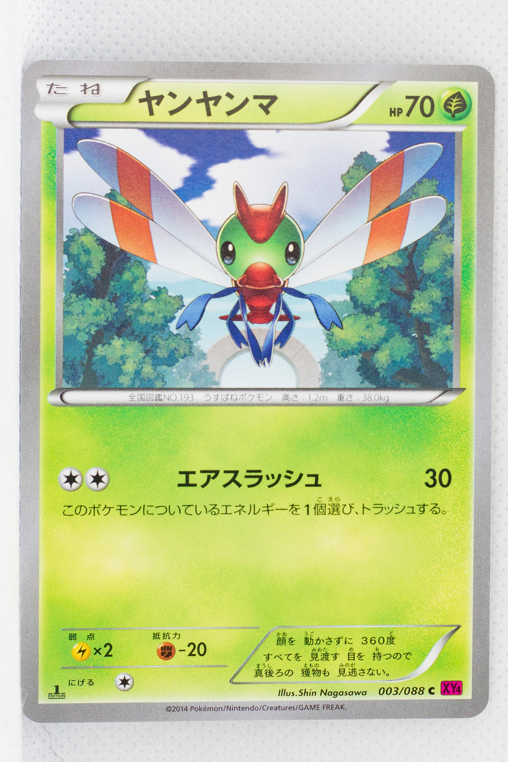 XY4 Phantom Gate 003/088	Yanma 1st Edition