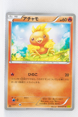 XY5 Gaia Volcano 017/070	Torchic 1st Edition