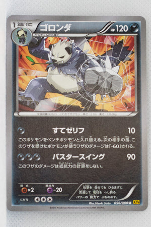 XY9 Rage of Broken Heavens 056/080 Pangoro 1st Edition